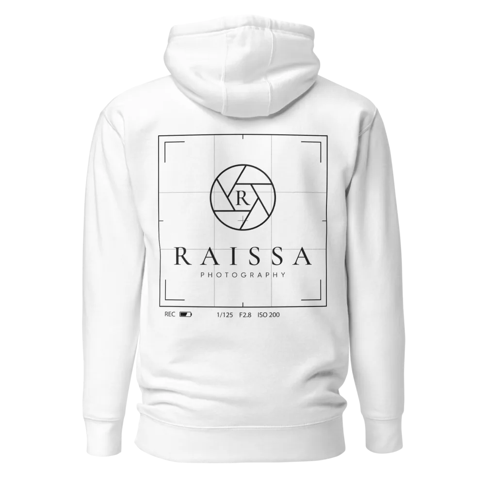 Same hoodie, full logo printed on the back